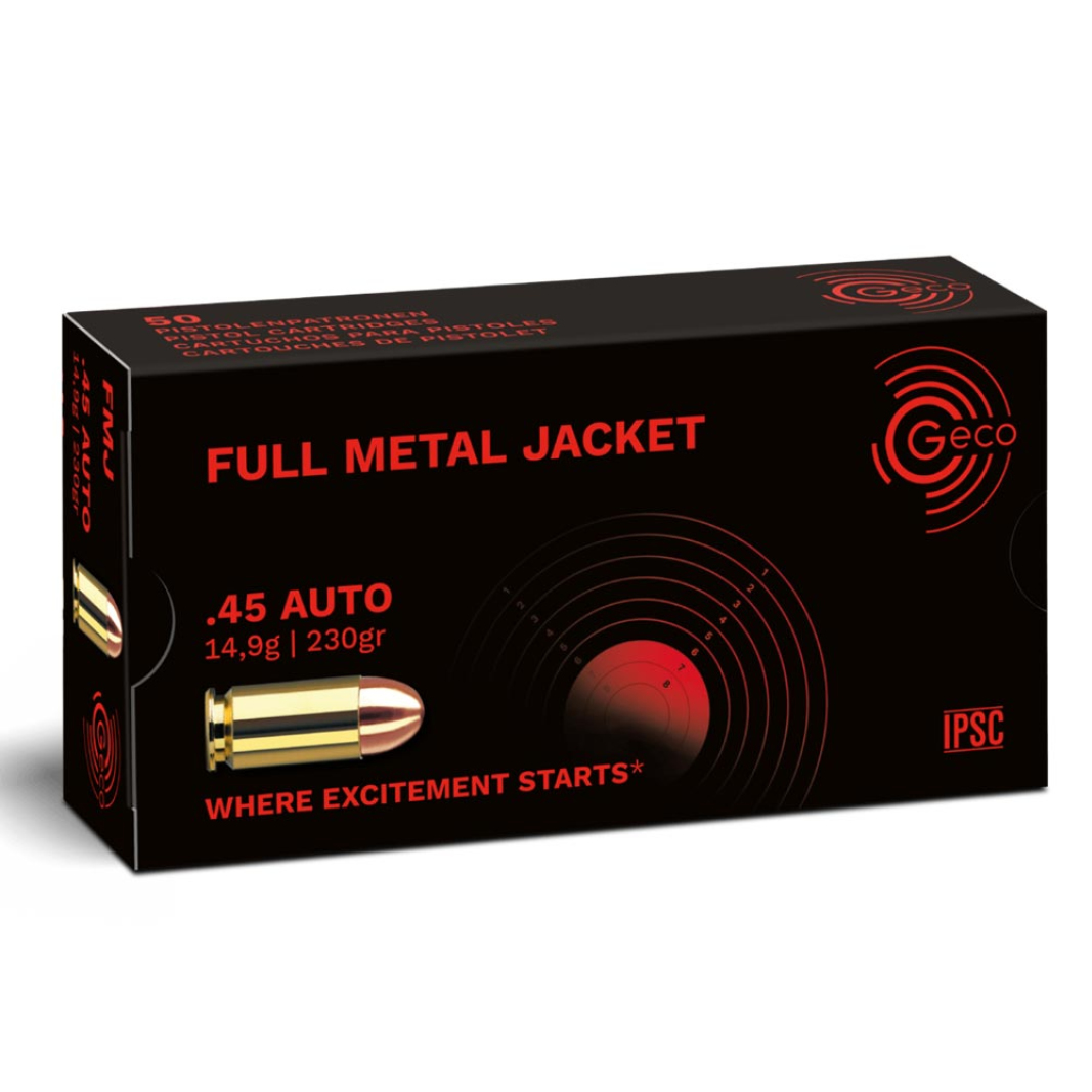 GECO .45ACP 14.9g 230gr FMJ