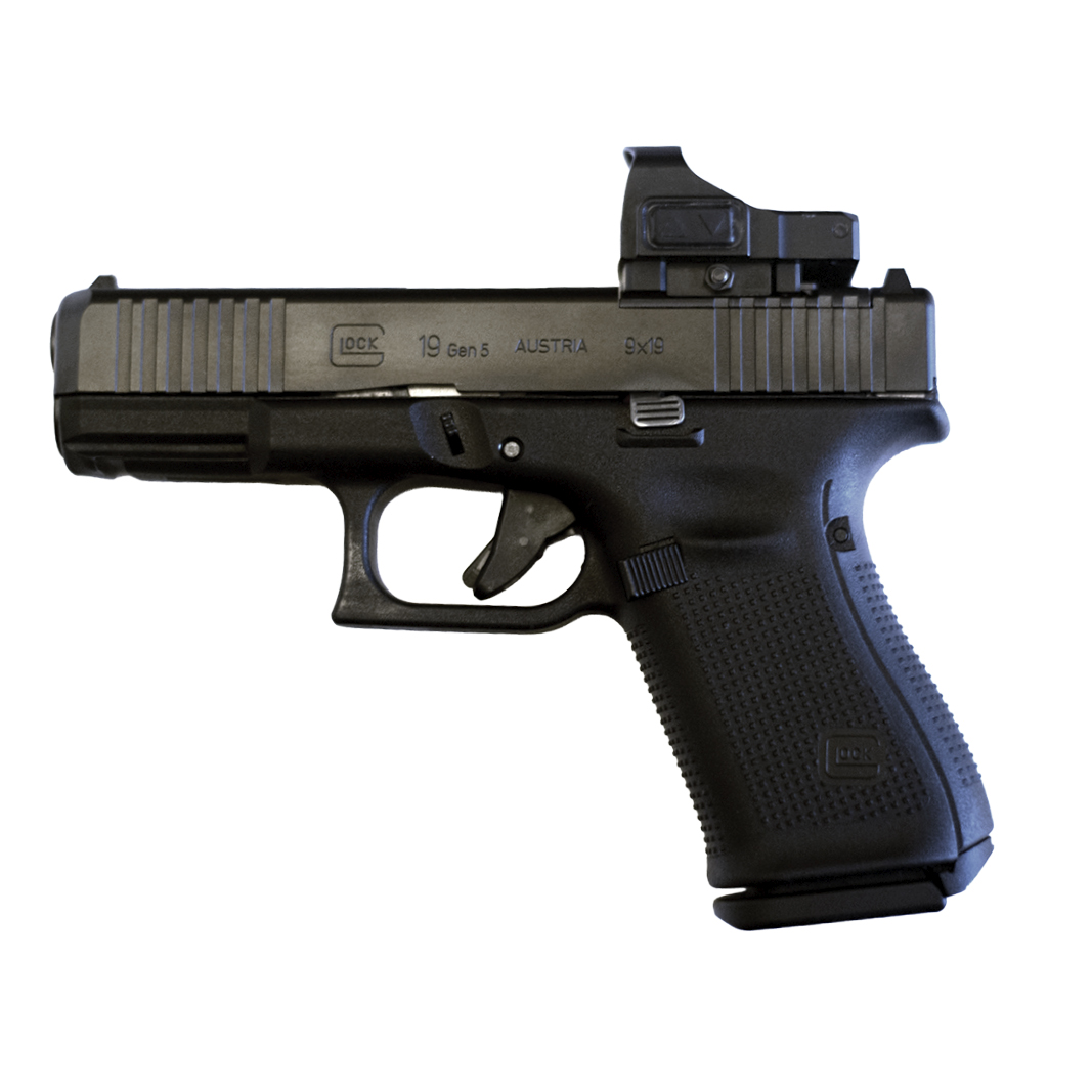 Pistolet semi automatique GLOCK 19 GEN 5 mos 9x19mm